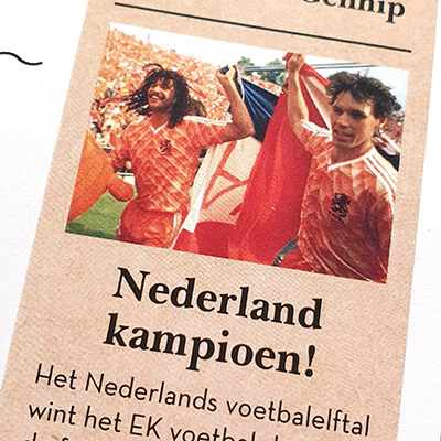 nederland kampioen met voetbal in een jaaroverzicht